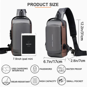 Multifunction Crossbody Bag Sport Running Travel Sling Pack