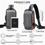 Multifunction Crossbody Bag Sport Running Travel Sling Pack