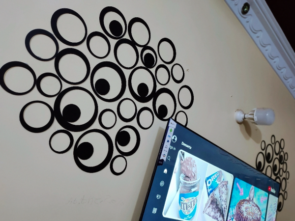 Set Of 24 Wooden Rings Wall Art I New Wooden Wall Art For Room Decoration